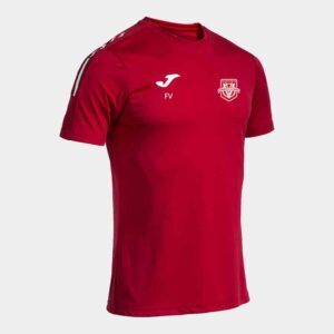 T-shirt d'échauffement rouge ASOVV