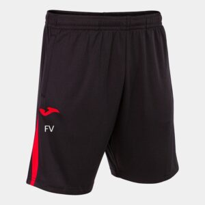 Short Bermuda noir et rouge ASOVV