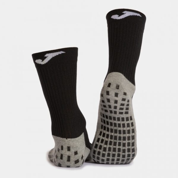 Chaussette Noir Antidérapante Mi-molet HBOV – Image 3